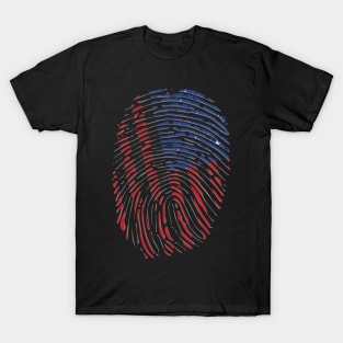 Patriotic Print T-Shirt